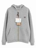 MIU MIU ZIPPER HOODIE