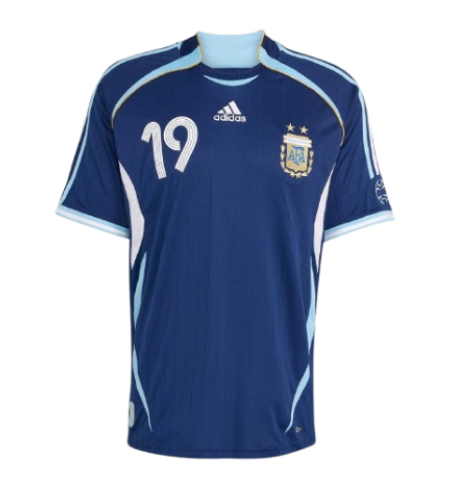 Jersey Selección de Argentina Messi #19 Adidas Retro Edition