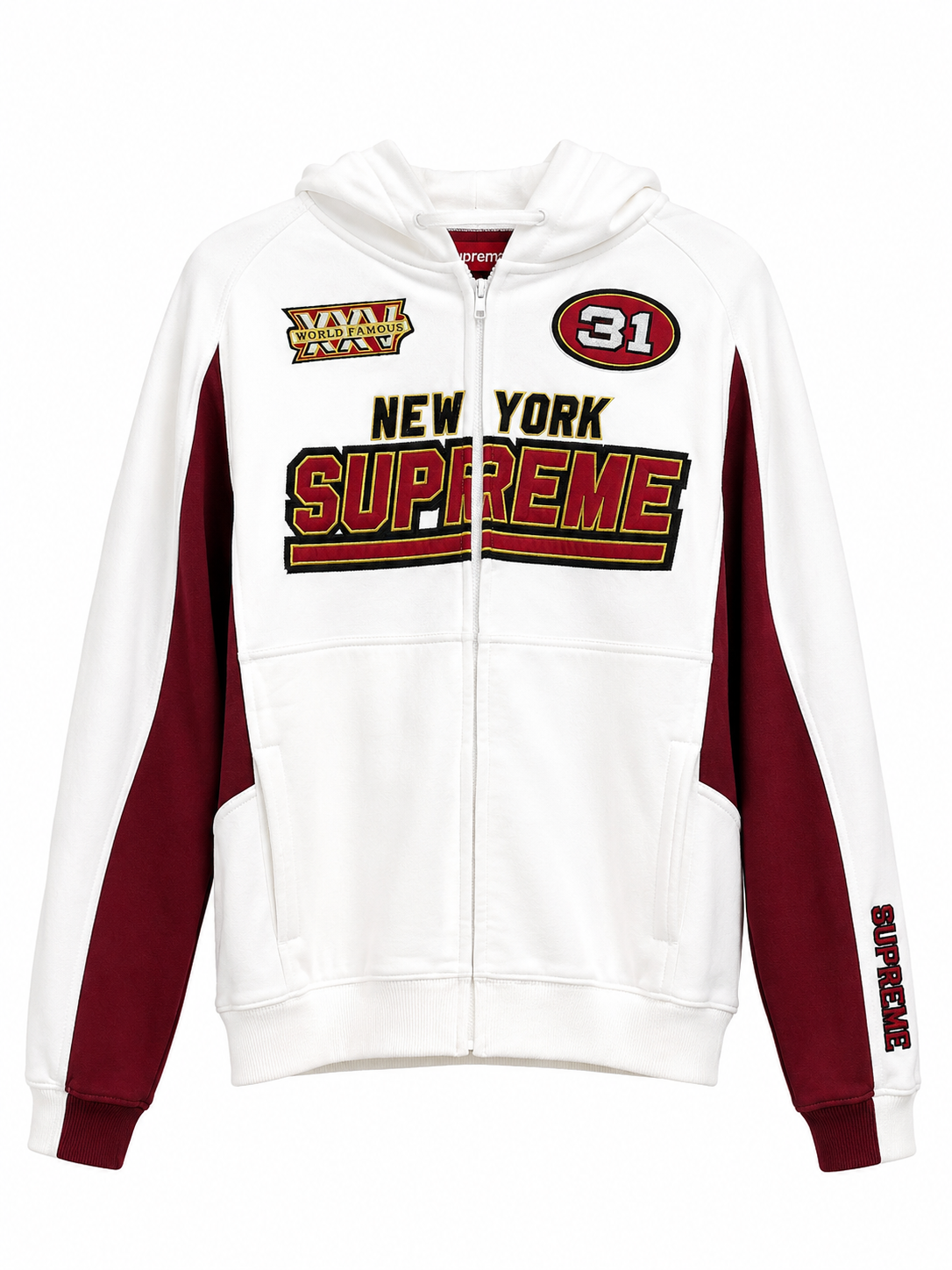SUPREME ZIPPER HOODIE