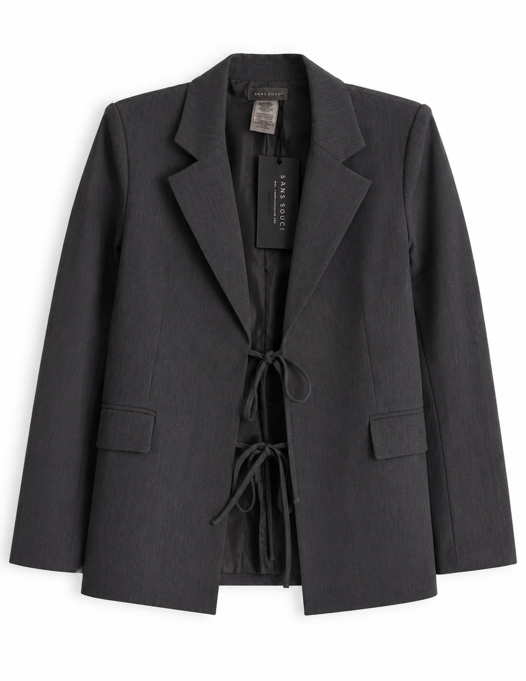 Blazer Grey Listones