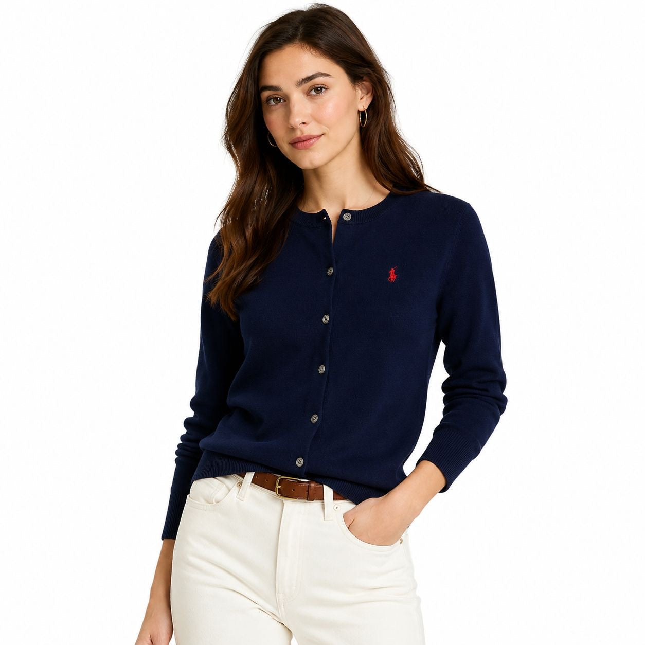 Cardigan azul marino