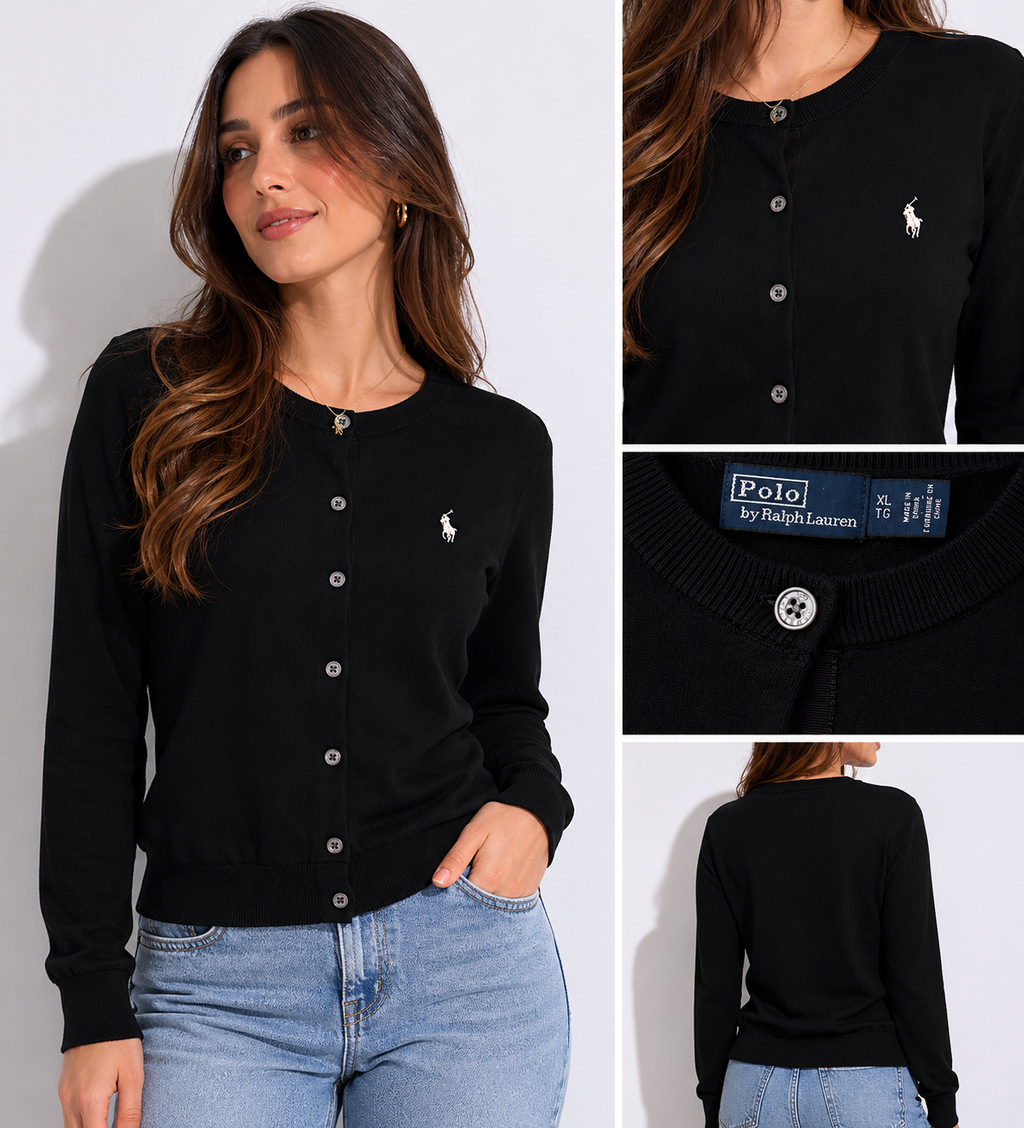 Cardigan Ralph Lauren Negro