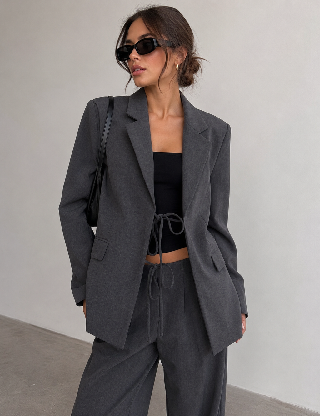 Blazer Grey Listones