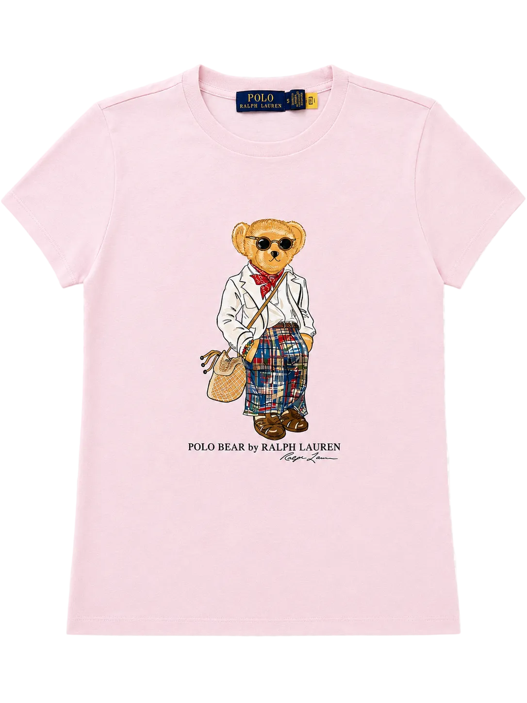 Playera Polo Bear by Ralph Lauren Rosa