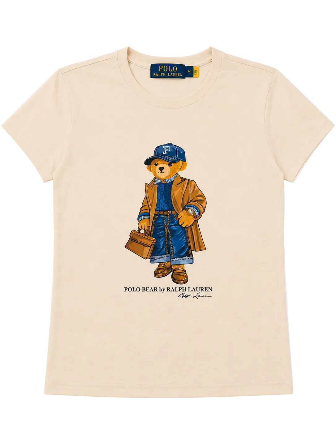 Playera Polo Bear by Ralph Lauren Beige