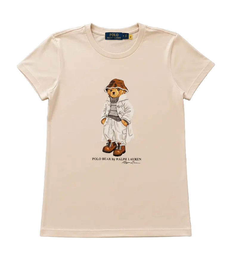 Playera Polo Bear by Ralph Lauren Beige Premium