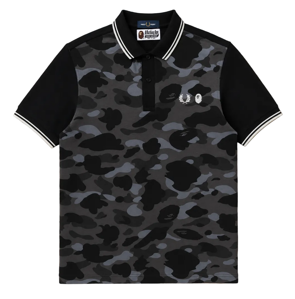 Playera tipo Polo Fred Perry X A BATHING APE (BAPE)