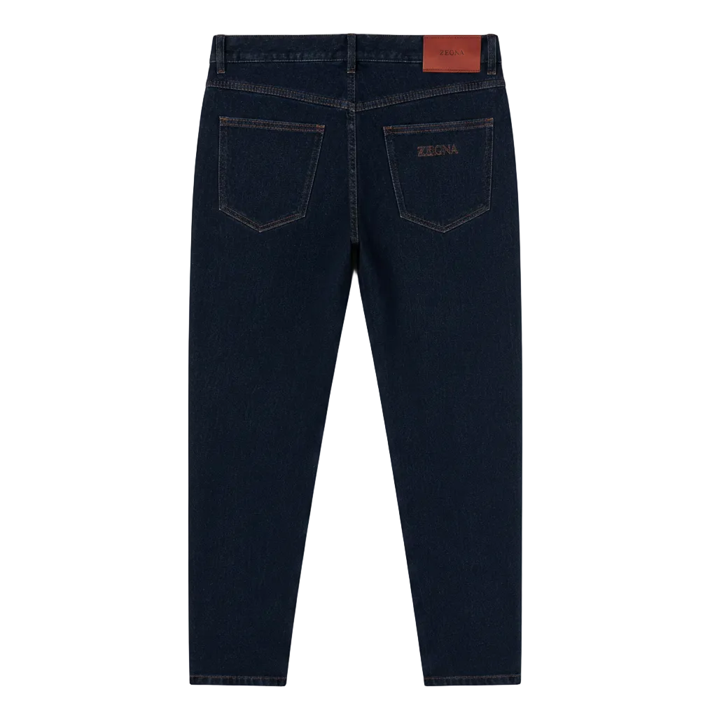 Jeans Zegna Mezclilla Oscura