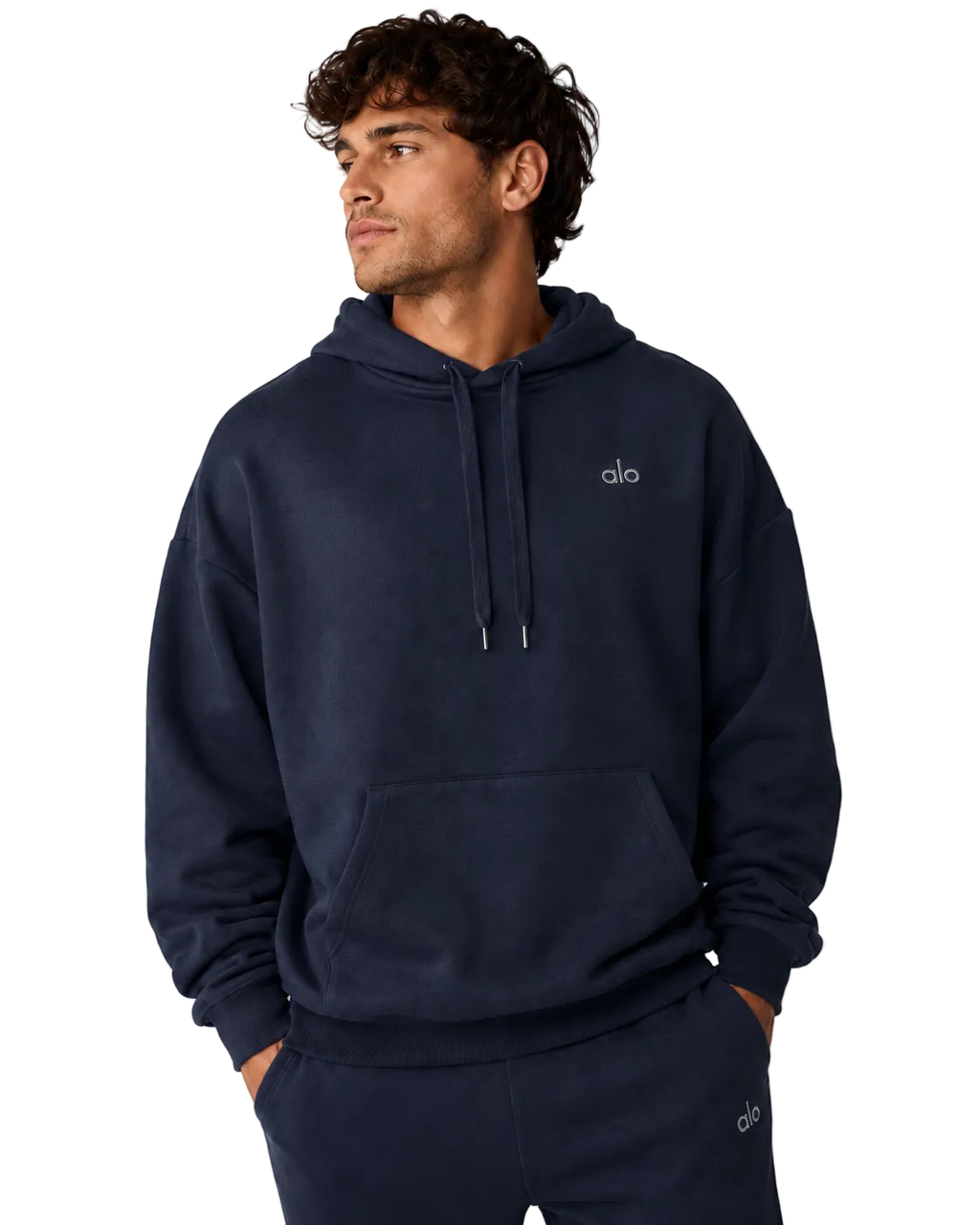 Alo Yoga Sudadera Azul Marino