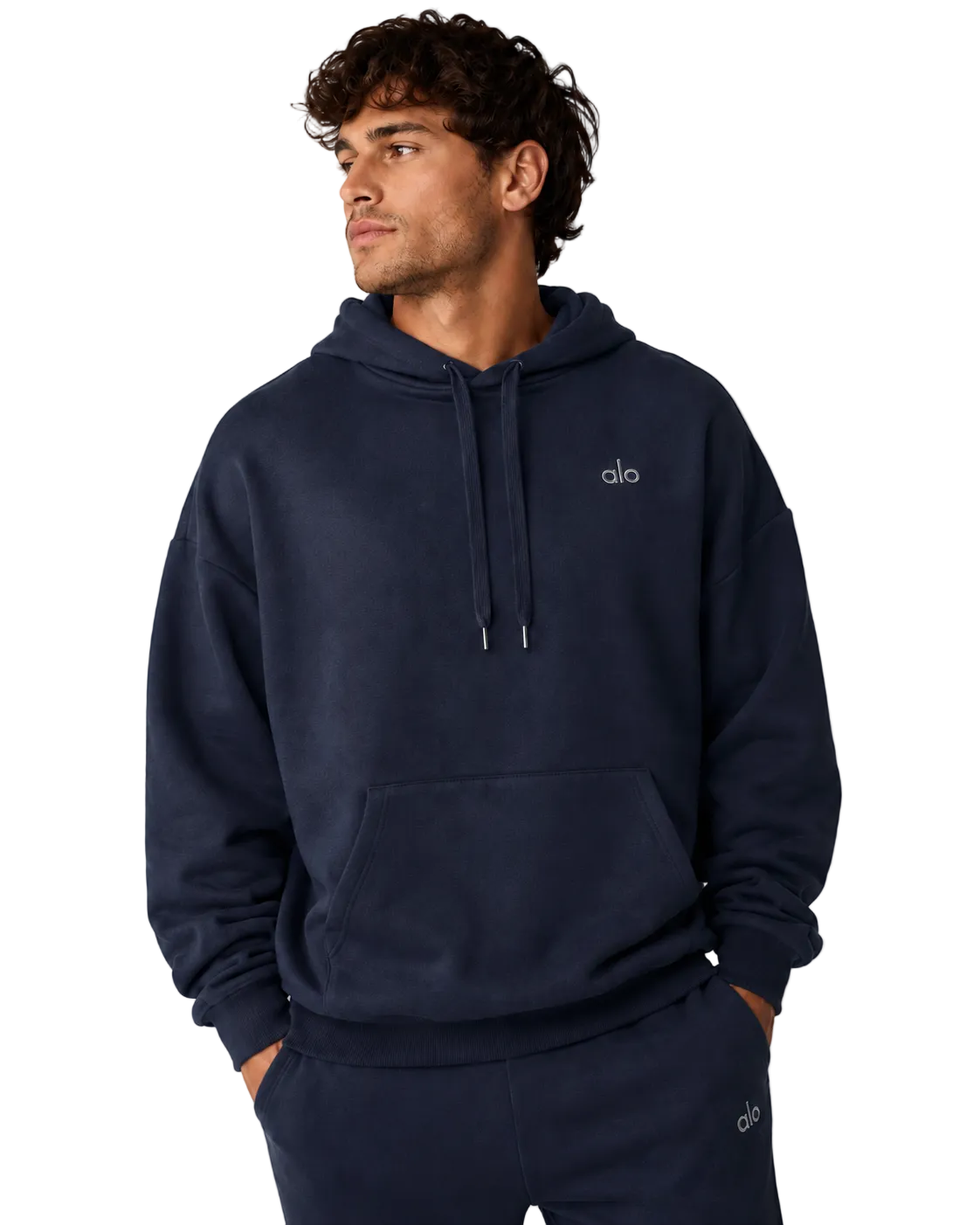 Alo Yoga Sudadera Azul Marino
