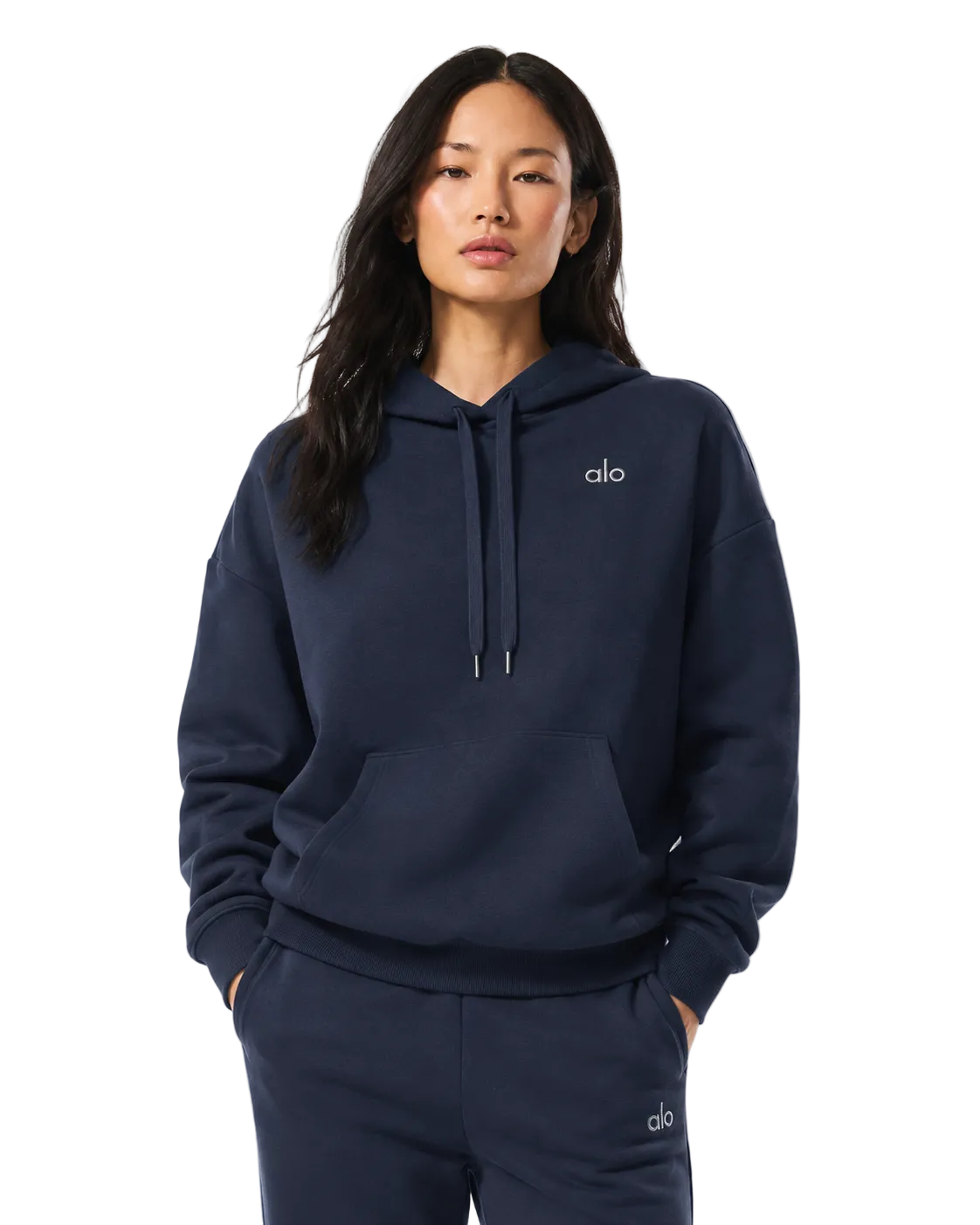 Alo Yoga Sudadera Azul Marino