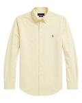 Polo Ralph Lauren Camisa Oxford Amarillo Claro
