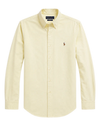 Polo Ralph Lauren Camisa Oxford Amarillo Claro