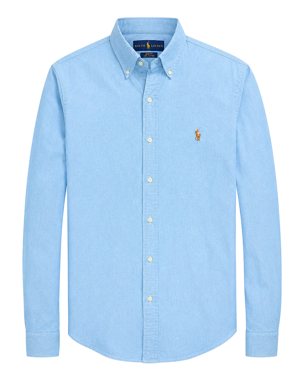 Polo Ralph Lauren Camisa Oxford Azul Cielo