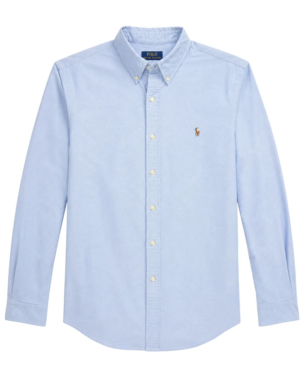 Polo Ralph Lauren Camisa Azul Claro Clásica
