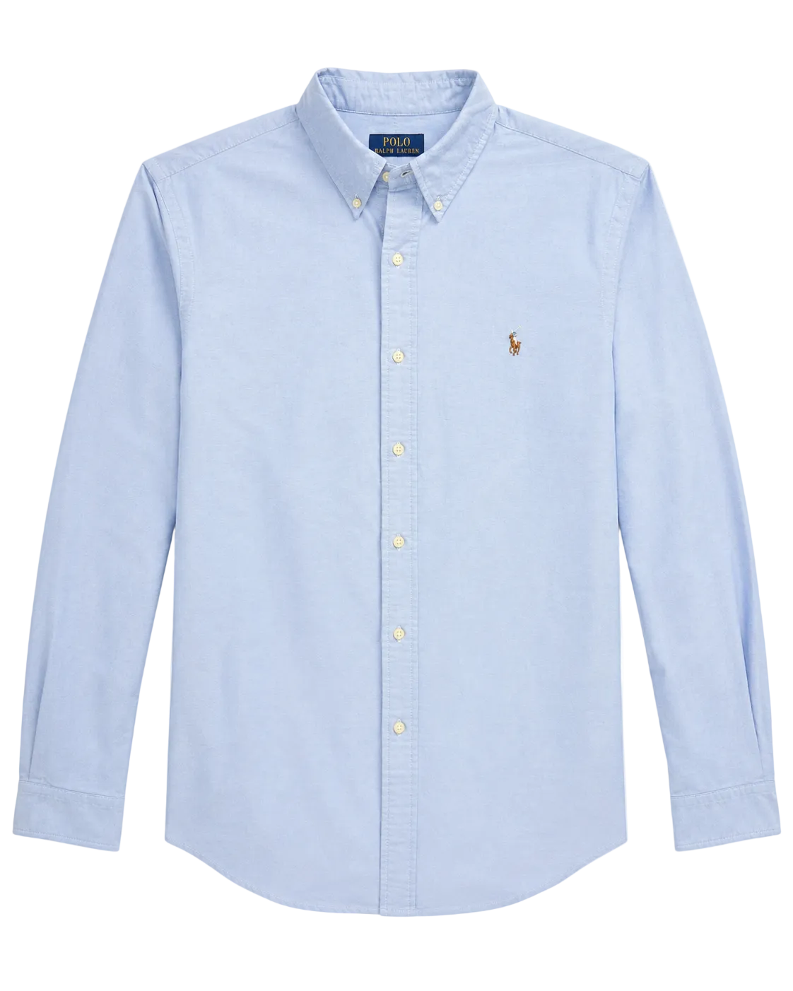 Polo Ralph Lauren Camisa Azul Claro Clásica