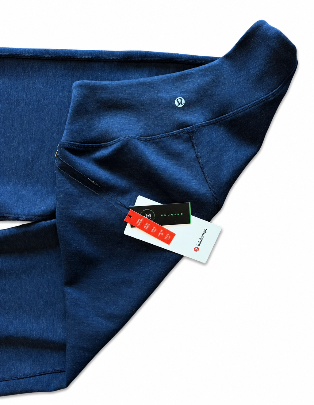 Lululemon Pants tiro alto azul