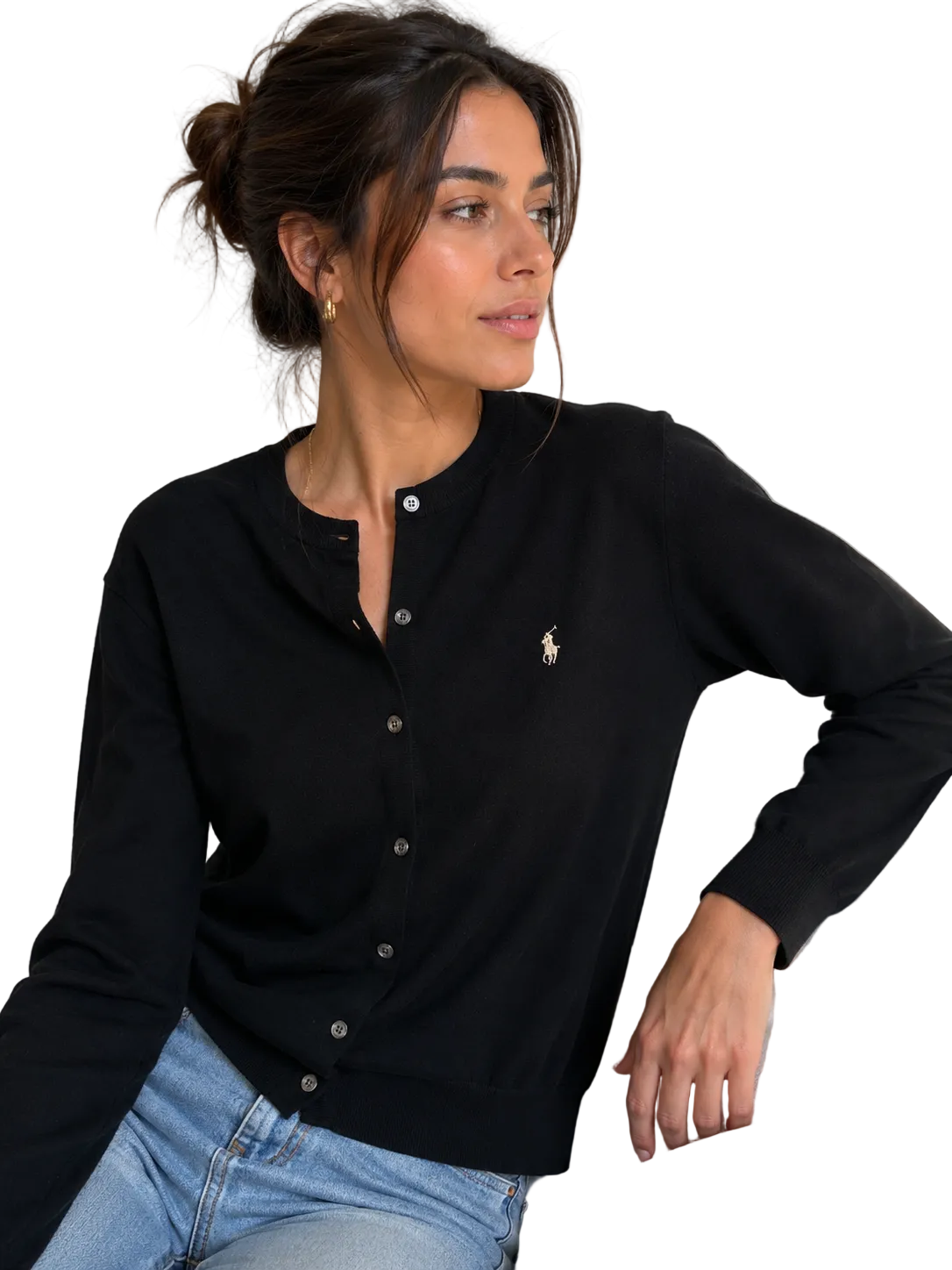 Polo Ralph Lauren Cárdigan Azul Marino