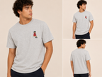 Polo Ralph Lauren Dog Graphic Tee — Grey