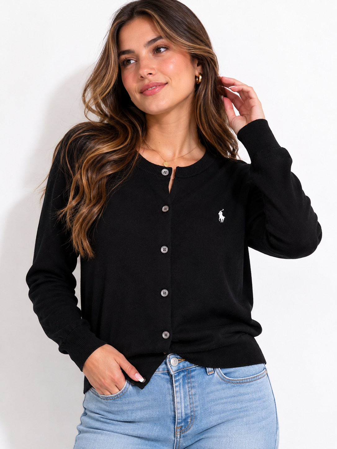 Cardigan Ralph Lauren Negro