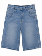 Bermuda Denim Shorts – Light Wash