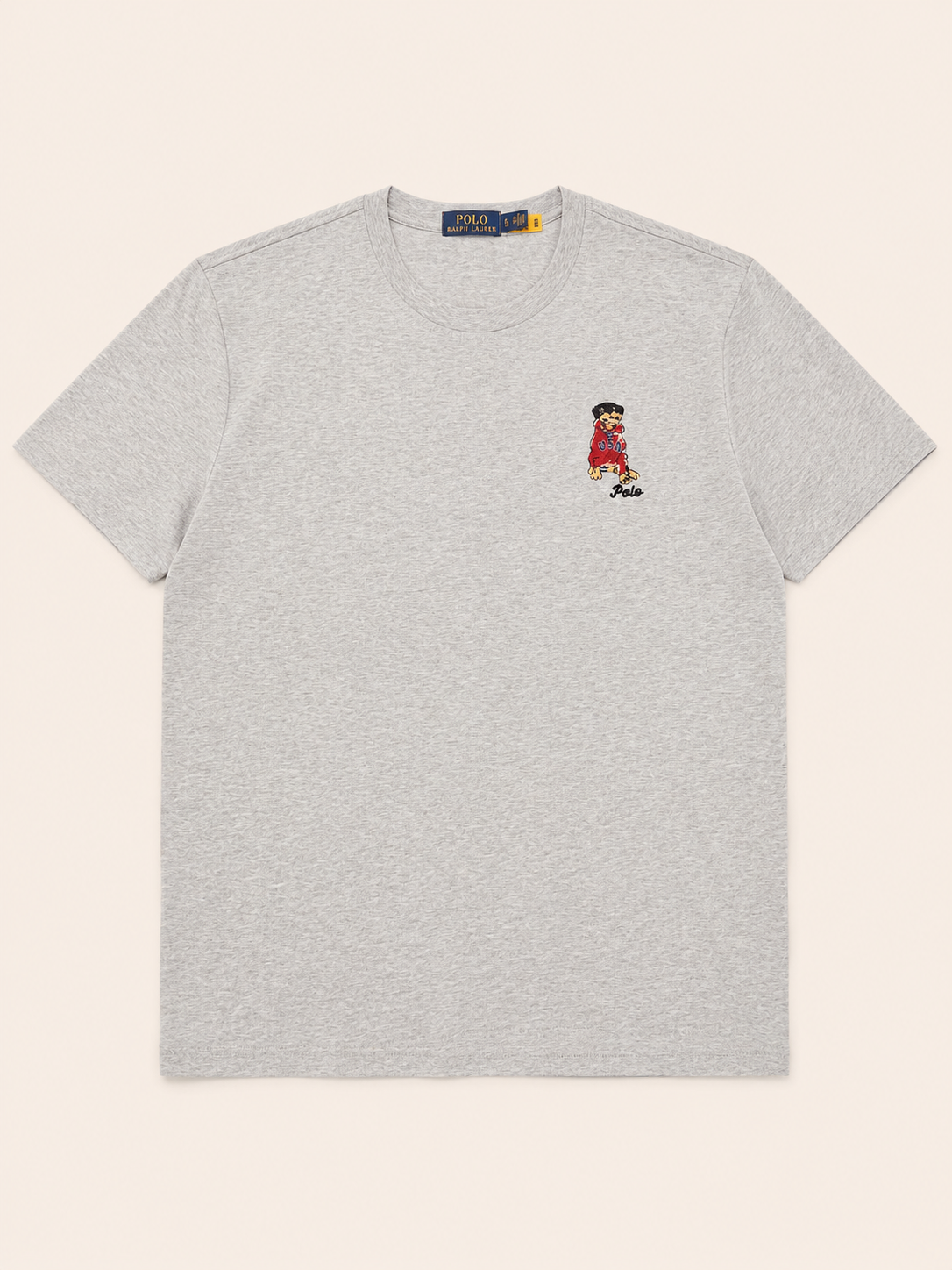Polo Ralph Lauren Dog Graphic Tee — Grey