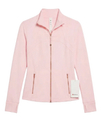 Lululemon Chamarra Define rosa de mujer