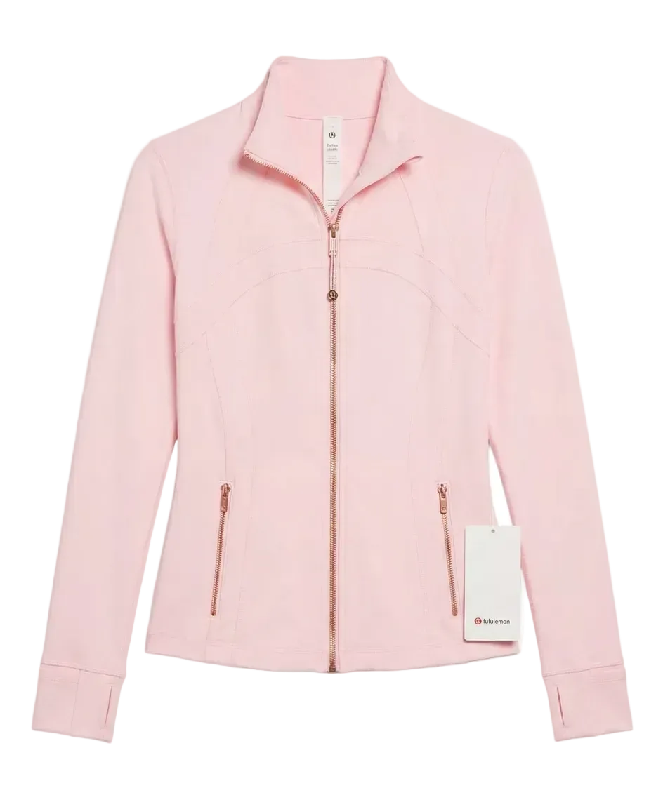 Lululemon Chamarra Define rosa de mujer