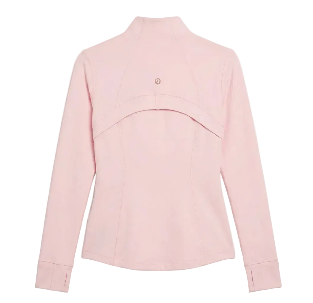 Lululemon Chamarra Define rosa de mujer