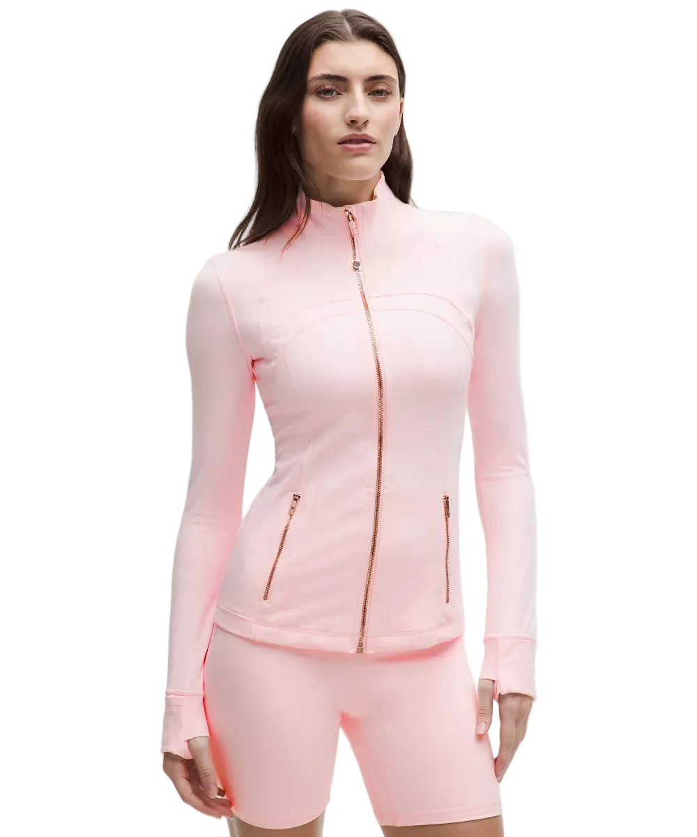 Lululemon Chamarra Define rosa de mujer