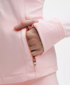 Lululemon Chamarra Define rosa de mujer