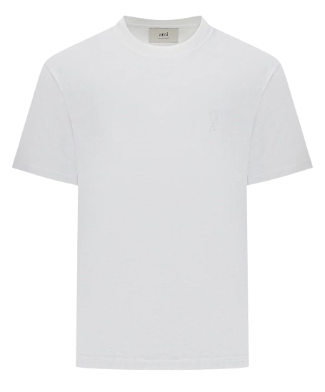 Playera Ami Paris de Algodón Premium Blanca