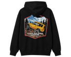 Columbia Hoodie Negra Minimalista